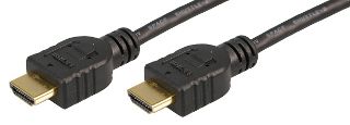 CABLU video LOGILINK, HDMI (T) la HDMI (T), 1.5m, conectori auriti, rezolutie maxima 4K UHD (3840 x 2160) la 30 Hz, negru,  CH0036  (include TV 0.06 lei)