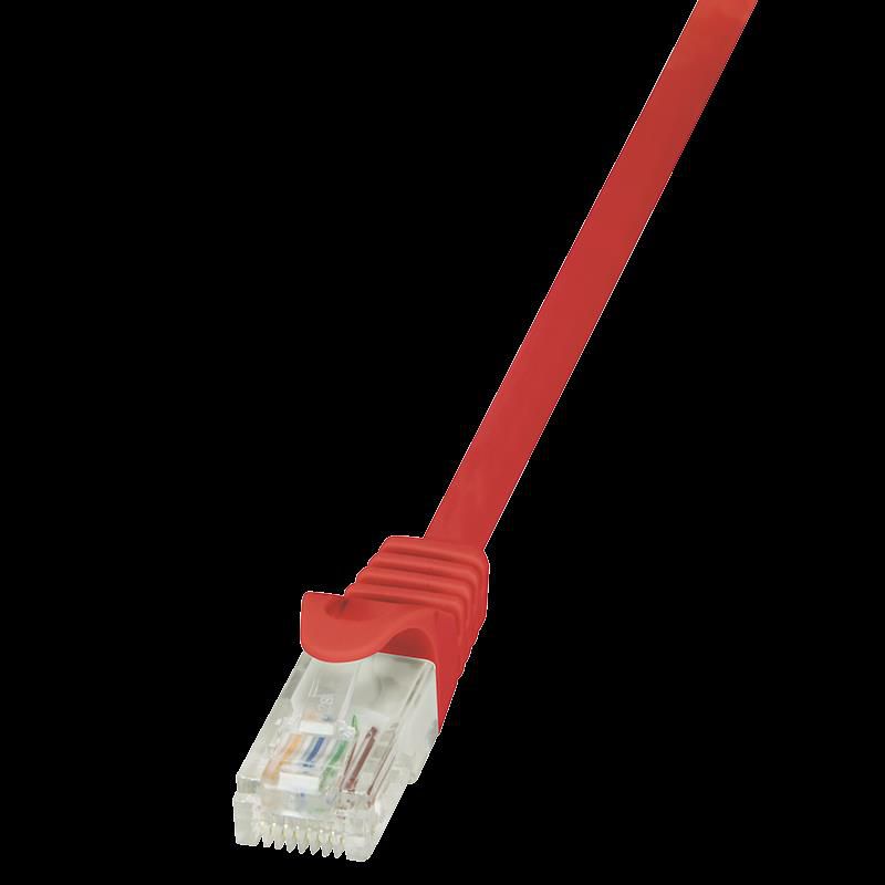 Patch cord Logilink  RJ45, 2 m, rosu