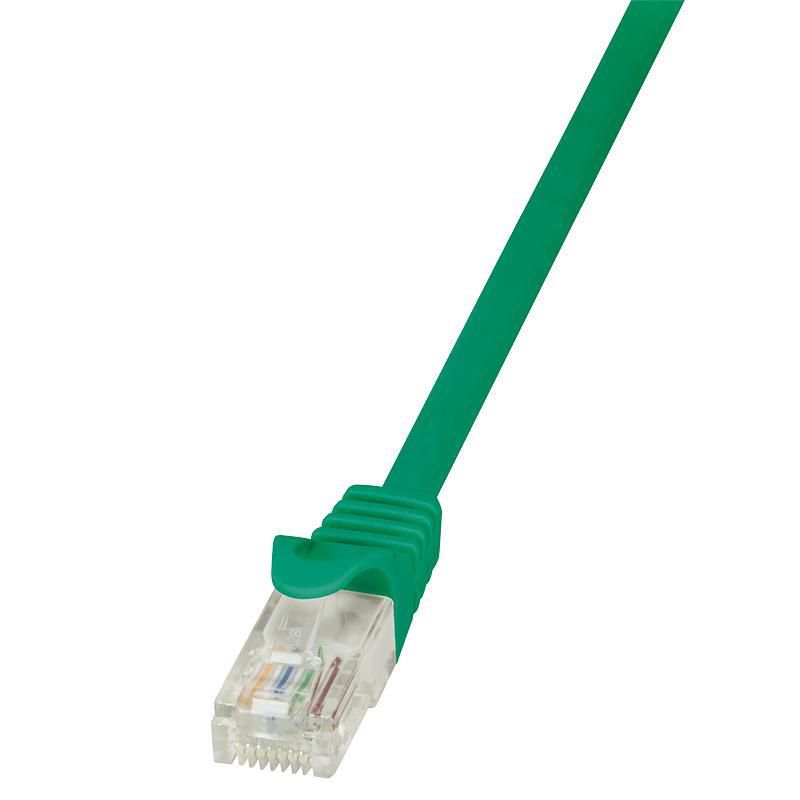 Patch cord Logilink  RJ45, 10 m, verde