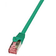 PATCH CORD S/FTP LOGILINK Cat6, LSZH, cupru, 10 m, verde, AWG27, dublu ecranat  CQ2095S  (include TV 0.75 lei)