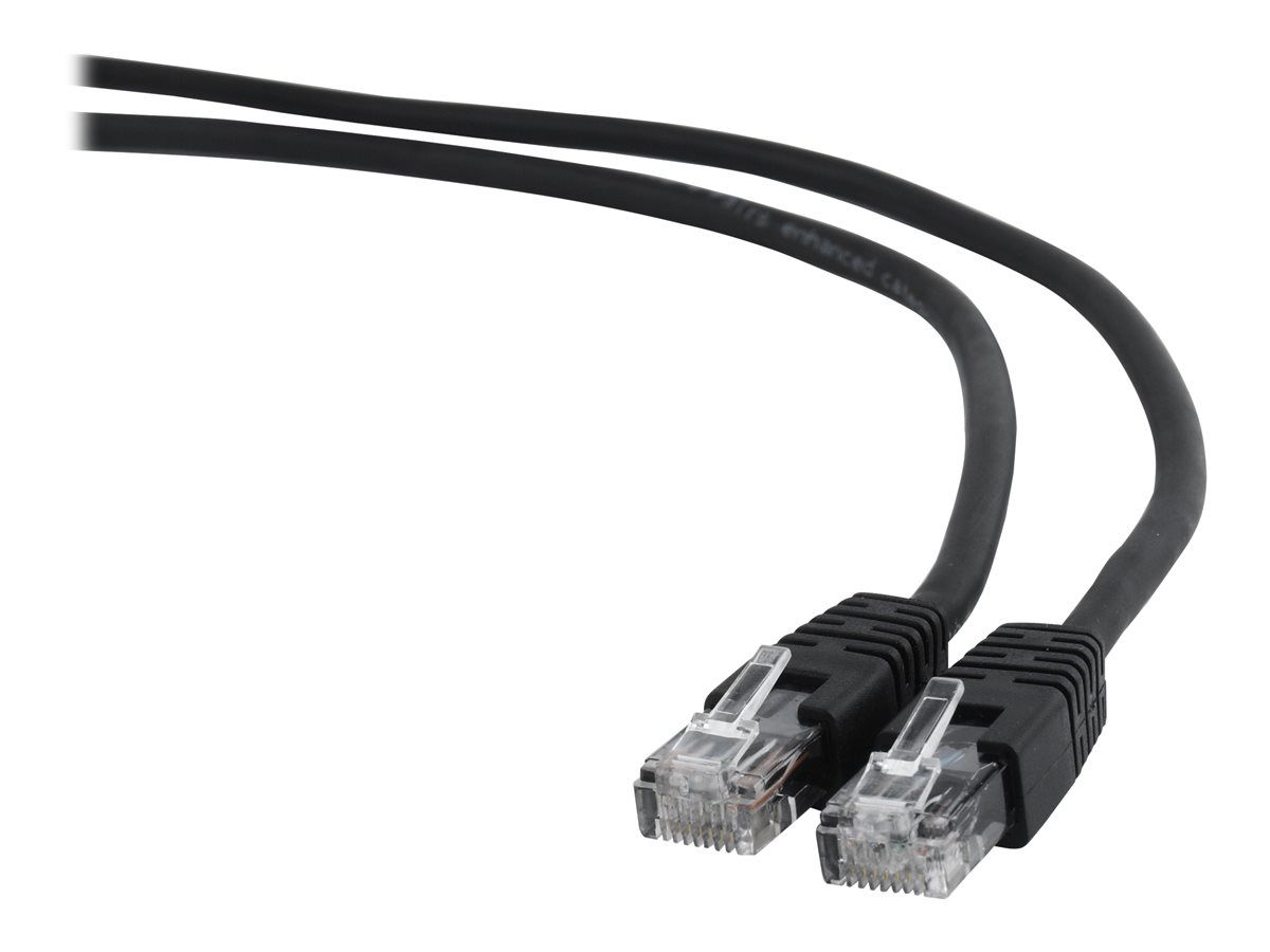 Patch cord Gembird  RJ45, 25 cm, negru