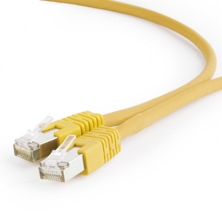 Patch cord Gembird  RJ45, 25 cm, galben
