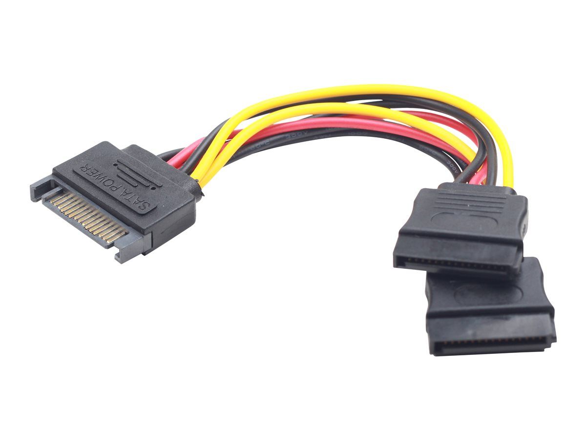 Cablu Alimentare splitter SATA, 0.15 m, Gembird  CC-SATAM2F-01  (include TV 0.06 lei)