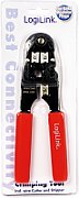 CLESTE sertizare mufe, LOGILINK, functii: sertizare mufe, taiere cablu.  WZ0019