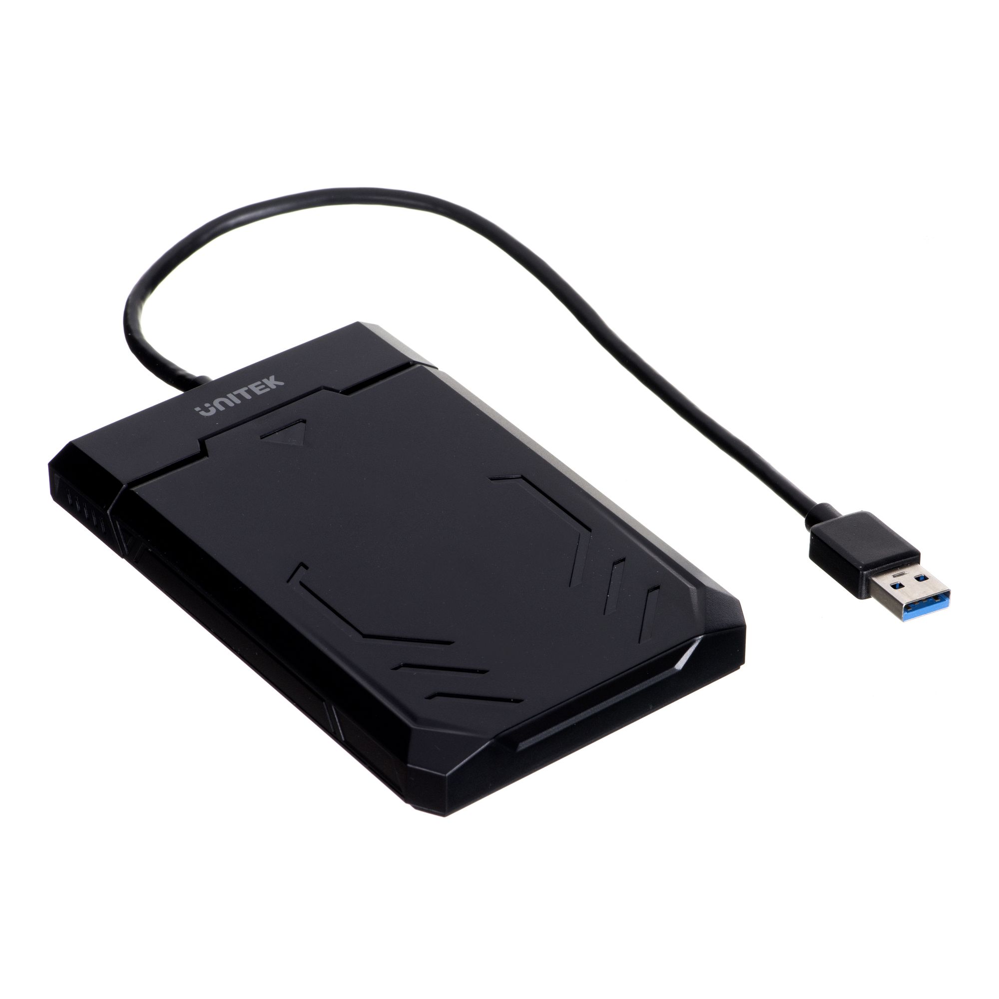 UNITEK Y-3036 storage drive enclosure 2.5  HDD/SSD enclosure Black