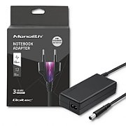 Qoltec 50069 power adapter/inverter 65 W Black
