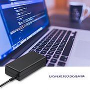 Qoltec 50069 power adapter/inverter 65 W Black