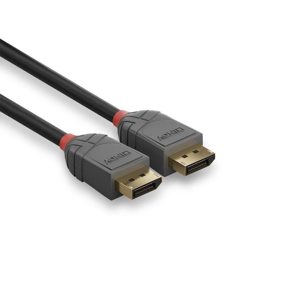 Cablu Lindy DisplayPort 1.4, 2m, Anthra Line  https://www.lindy.co.uk/cables-adapters-c1/audio-video-c107/2m- displayport-1-4-cable-anthra-line-p11071