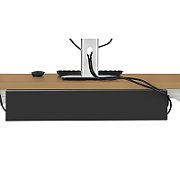 ORGANIZATOR cabluri LOGILINK, pentru gestionare cabluri, din otel, black,  KAB0070