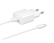 Incarcator retea 220V Samsung, USB Type C, , fast charge, alb,  EP-T1510XWEGEU  (include TV 0.18lei)