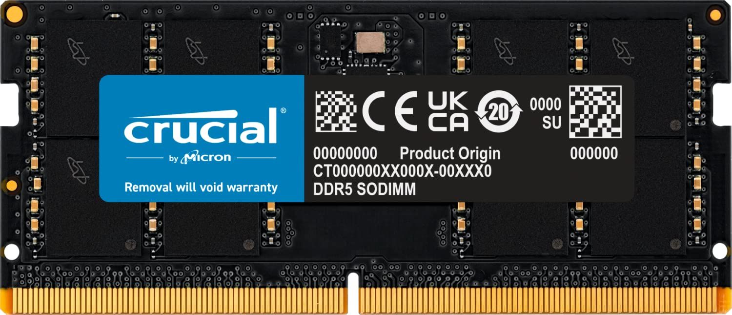 Memorie laptop Crucial CT32G48C40S5 32 GB DDR5 4800 MHz CL40
