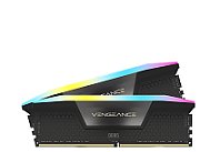 Memorie Corsair Vengeance 64 GB DDR5 6400 MHz CL32, kit 2 x 32 GB, XMP 3.0, Negru, RGB