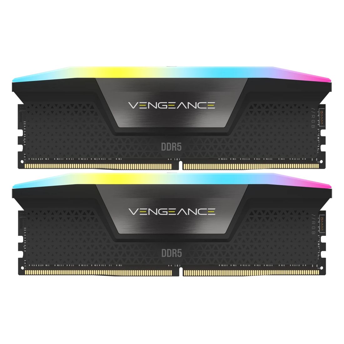Memorie Corsair Vengeance 64 GB DDR5 6000 MHz CL30, kit 2 x 32 GB, XMP 3.0, Negru, RGB