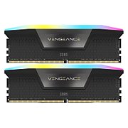Memorie Corsair Vengeance 64 GB DDR5 6000 MHz CL30, kit 2 x 32 GB, XMP 3.0, Negru, RGB