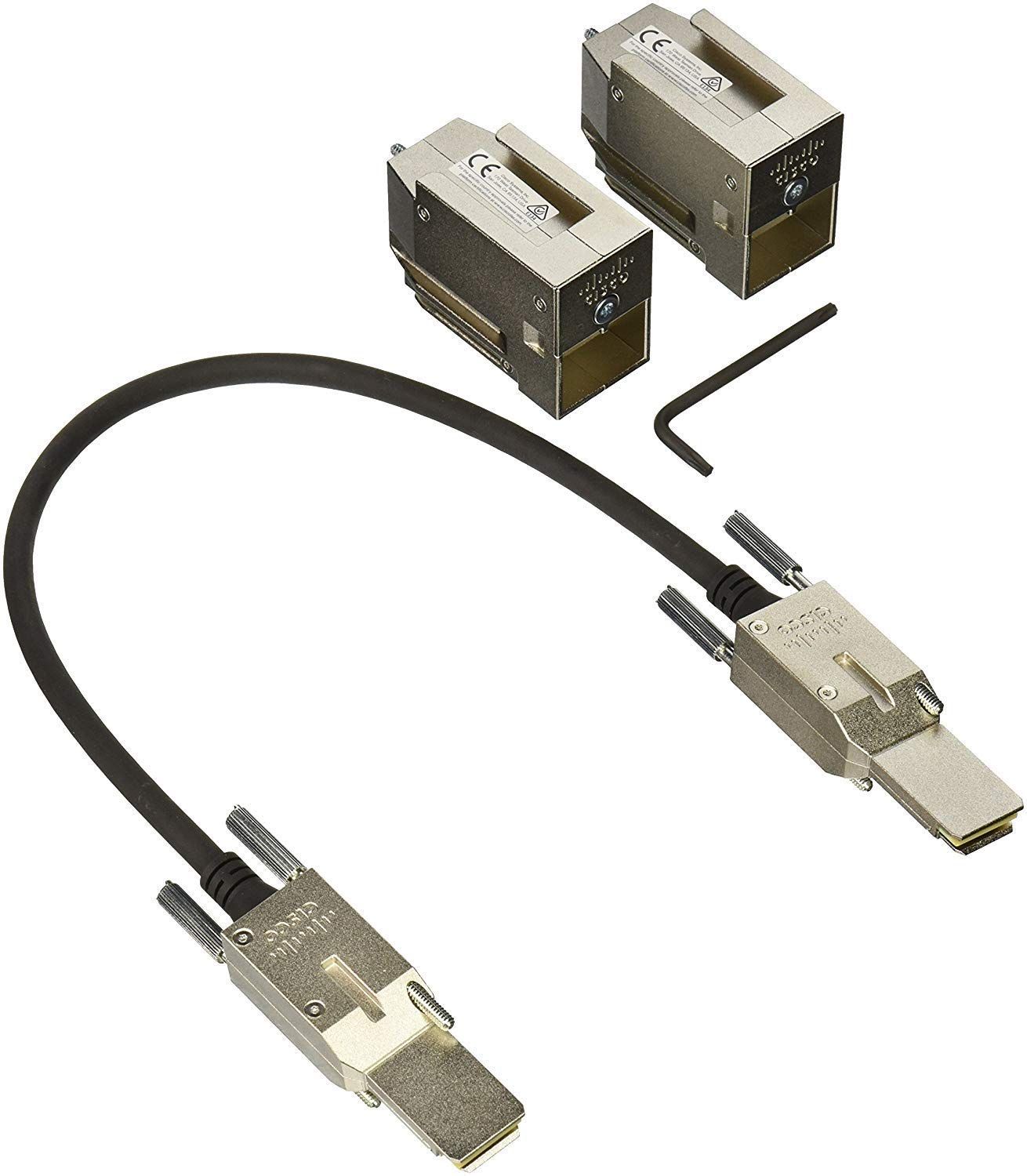Cisco C9200-STACK-KIT= cabluri din fibră optică 0,5 m SFP Negru, Gri