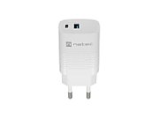 NATEC CHARGER NATEC RIBERA GAN 1X USB-A + 1X USB-C