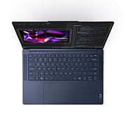 Laptop Lenovo Yoga Slim 7 14Q8X9, 14.5 inch 2944 x 1840 Touchscreen, Qualcomm X1E-78-100 (12 C / 12 T, 3.4 GHz, 42 MB cache), 32 GB LPDDR5X, 1 TB SSD, Qualcomm Adreno, Windows 11 Pro