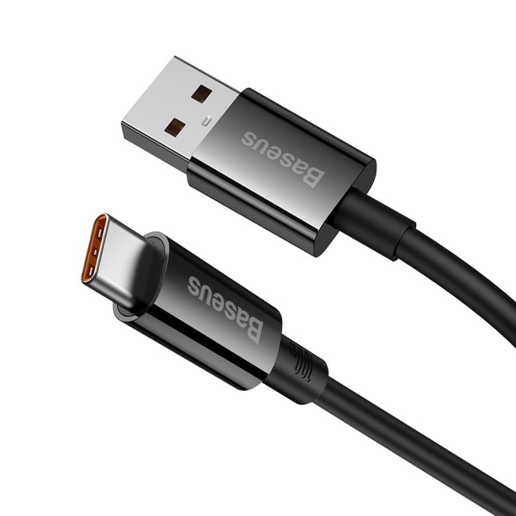 Cablu alimentare si date Baseus  Usb 2.0 (T) - USB Type-C (T), 1 m, negru
