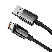 Cablu alimentare si date Baseus  Usb 2.0 (T) - USB Type-C (T), 1 m, negru