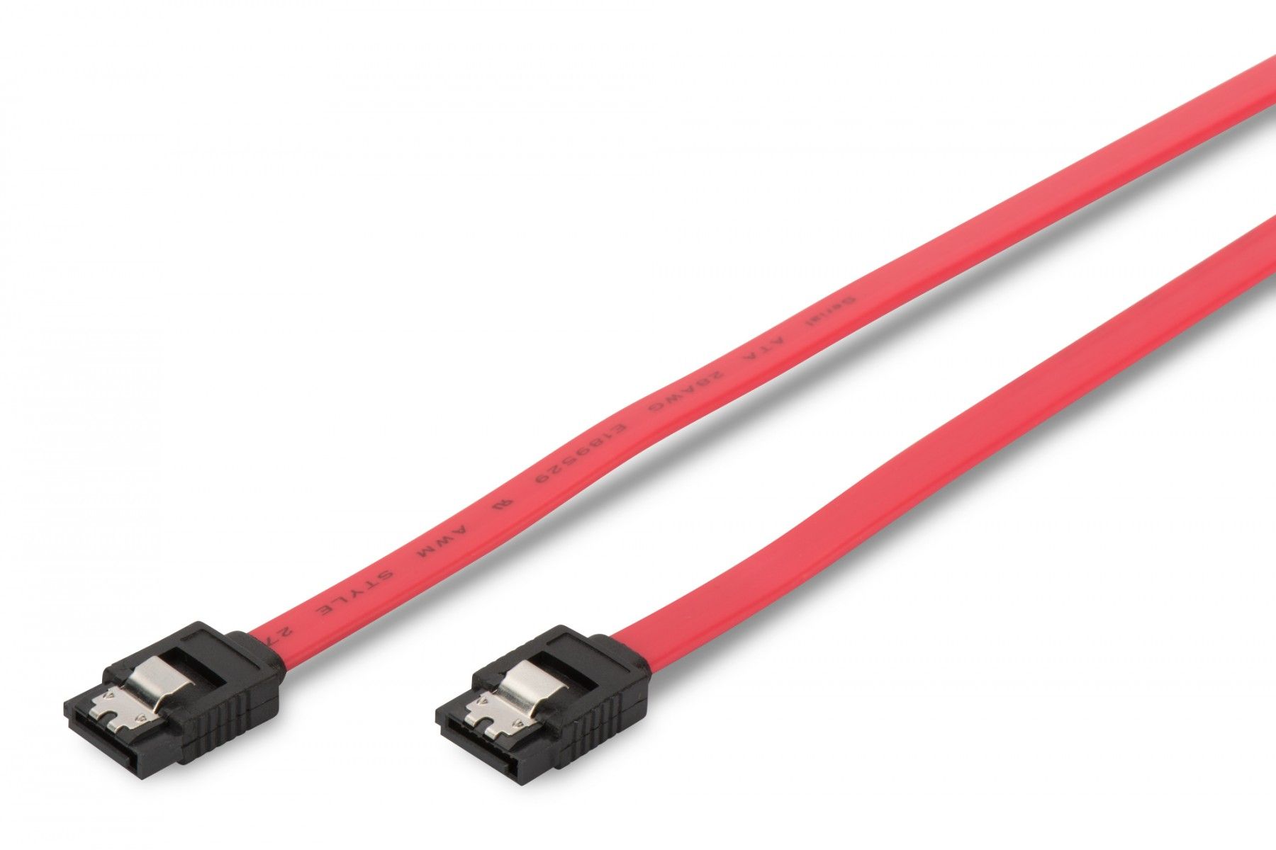 Digitus AK-400102-005-R cabluri SATA 0,5 m SATA 7-pin Roşu