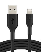 Belkin BOOST CHARGE USB-A to Lightning Cable, PVC - 3M - Black