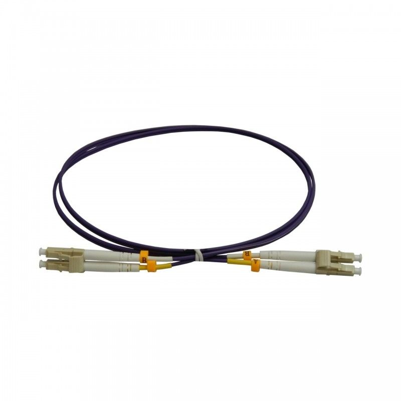 Patchcord FO LC/PC-LC/PC, MM OM4 50/125, manta LSZH 3.0mm, duplex 5m – EMTEX