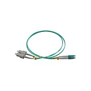 Patchcord FO SC/PC-LC/PC, MM OM3 50/125, manta LSZH 3.0mm, duplex 20m - Emtex