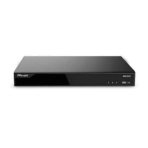 POE NVR Milesight 16 Canale MS-N5016-NPE, Rezolutie inregistrare: 8MP , Rezolutie redare: 3*(30fps @8MP), 4*(30fps @6MP),4*(30fps @5MP), 5 *(30fps @4MP),8*(30fps @3MP), 12*(30fps @1080P),16*(30fps @720P),16 *(30fps @D1) Dual Stream HDMI & VGA output Compresie:  H.264 +/H.264 Stocare: 2*SATA(