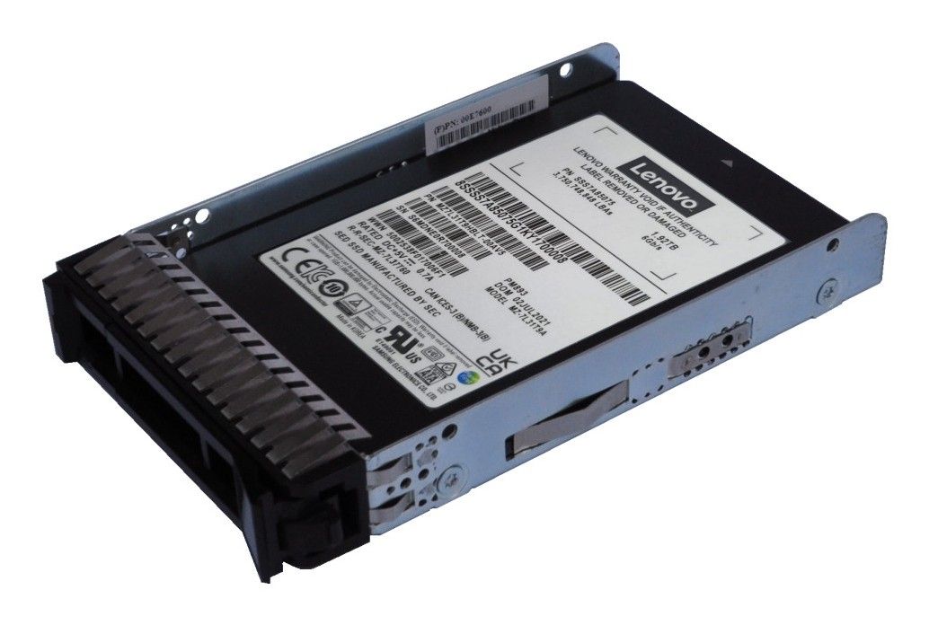 ThinkSystem 3.5  Multi Vendor 1.92TB Read Intensive SATA 6Gb HS SSD v2