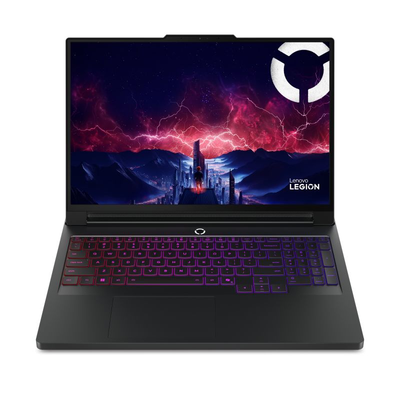 Laptop Lenovo gaming legion pro 7 16afr10h, 16 inch 2560 x 1600 pixeli, AMD 9955HX (16 C / 32 T, 5.40 GHz, L2 Cache: 16 MBL3 Cache: 64 MB cache, 75 W), 32 GB DDR5, 1 TB SSD, nvidia RTX 5070 Ti, Fara sistem de operare, Tastatura English, Negru