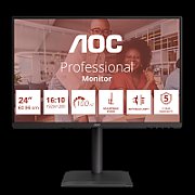 Monitor AOC 24  X24E4U, Diagonal (inch): 24, Diagonal (cm): 60, Aspect ratio: 16:10, Panel: IPS, Resolution: 1920x1200, Refresh Rate: 100Hz, Response time GtG: 4ms, Brightness (max): 300 cd/m², Contrast (static) : 1500:1, Contrast (dynamic): 20M:1, Viewing angle: 178/178, Color Gamut Type: sRGB