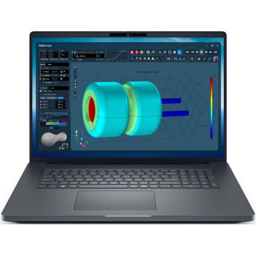 Laptop Dell Pro Max 18 Plus MB18250, 18 inch 2560 x 1600, Intel 265HX (20 C / 20 T, 2.3 GHz - 5.3 GHz, 36 MB cache), 32 GB RAM, 1 TB SSD, nVidia RTX PRO 2000, Windows 11 Pro