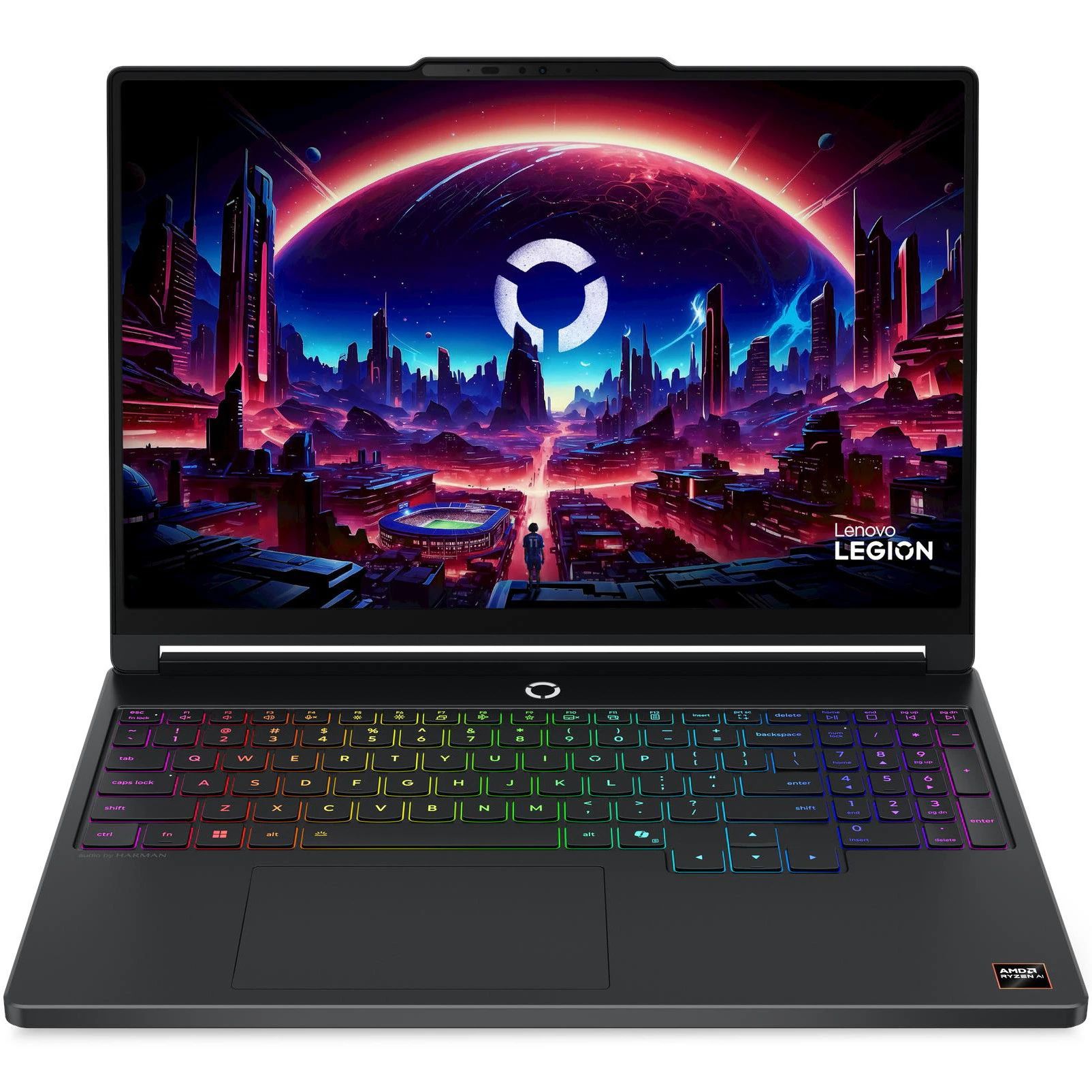 Laptop Lenovo Legion 5 15AGP11 83Q6002BRM, 15.3 inch 2560 x 1600, AMD 450 (8 C / 16 T, 2 GHz - 5.1 GHz, 8 MB + 16 MB cache), 32 GB DDR5, 1 TB SSD, Nvidia GeForce RTX 5060, Fara sistem de operare