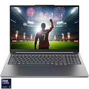 Laptop Lenovo IdeaPad Pro 5 16IPH11 intel core ultra 9, 16 inch 2880 x 1800 pixeli, Intel 386H (16 C / 16 T, 4.90 GHz, 18 MB Intel Smart Cache cache, 50 W), 32 GB DDR5, 1TB SSD, nvidia 5060, Fara sistem de operare, Tastatura English, Gri