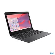 Laptop Lenovo 100e Chromebook Gen 4 83G80007FR, 11.6 inch 1366 x 768, Intel N100 (4 C / 4 T, 0.8 GHz - 3.4 GHz, 6 MB cache, 6 W), 8 GB LPDDR5, 64 GB SSD, Intel Graphics, Chrome OS, Tastatura Franceza